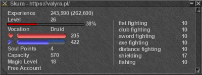 Signature for player Skura