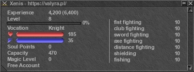 Signature for player Xenis