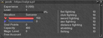 Signature for player janek